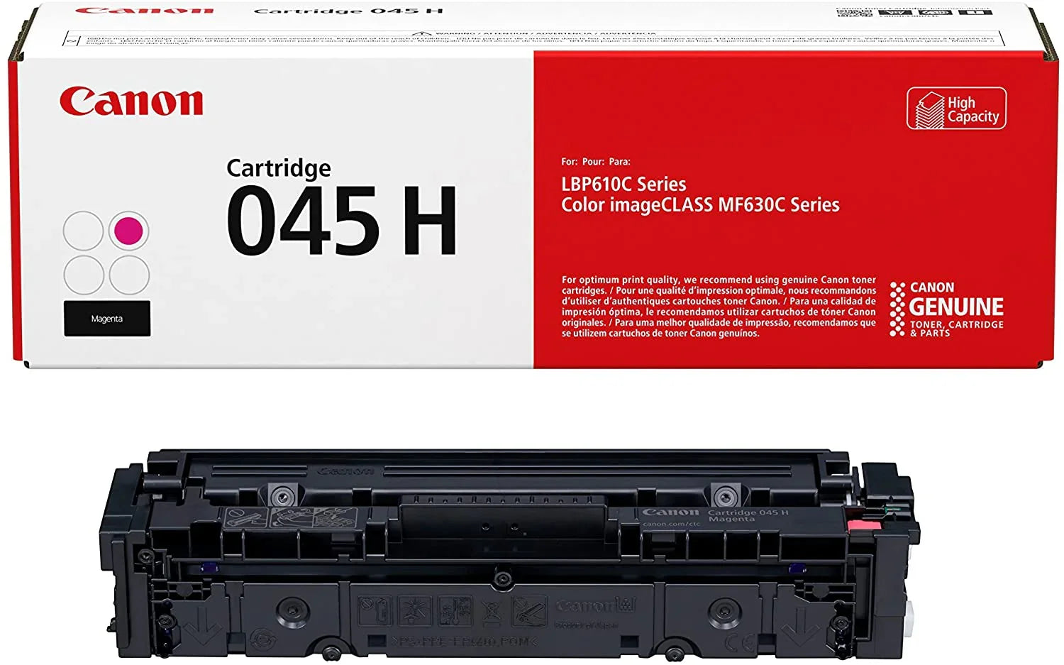 Canon Original 045 Toner Cartridge - High Yield Magenta - eBuy UAE